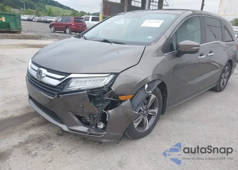 2018 Honda Odyssey Touring из США, поврежденный, VIN 5FNRL6H89JB057148